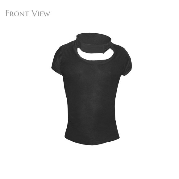 Raise Collar Short Sleeve - Picture 1 of 6